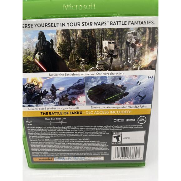 Star Wars Battlefront (Microsoft Xbox One, 2015) Complete - Tested - Picture 3 of 9